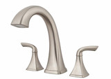 Pfister Bronson Two Handle Roman Tub Faucet Trim - Brushed Nickel - RT6-5BSK