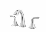 Pfister LG49-BS0C Bronson Two Handle Widespread Lavatory Faucet - Polished Chrome