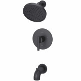 Pfister LG89-8NCB Contempra Tub & Shower Faucet Trim - Matte Black