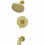 Pfister Contempra Tub and Shower Faucet Trim - Brushed Gold - LG89-8NCBG