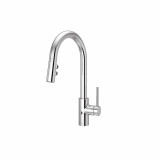 Pfister Stellen with React Single Handle Kitchen Pull-Down - Polished Chrome - LG529-ESAC