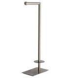 Kingston Brass CC8008 Freestanding Toilet Paper Holder Stand - Brushed Nickel