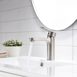Vanity Art F40004BN Bathroom Vessel Sink Faucet - Brushed Nickel