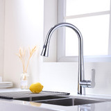 Vanity Art F80006 Pull Out Spray Kitchen Faucet - Chrome