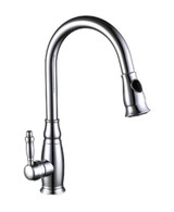 Vanity Art F80032 Pull Out Spray Kitchen Faucet - Chrome