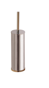 Valsan 67598GD Porto Freestanding Toilet Brush Holder - Gold