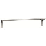 Valsan PS146030UB Sensis Flat Curved Towel Rail / Bar 12" - Unlacquered Brass