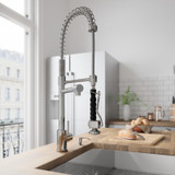 Vigo VG02007MB Zurich Pull-Down Spray Kitchen Faucet in Matte Black