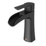 Vigo VG01041MB Paloma Single Hole Bathroom Faucet In Matte Black