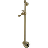 Kingston Brass KSX3522SG 24" Hand Shower Slide Bar With Adjustable Bracket - Polished Brass