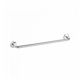Flusso 100.1009CP Brass Towel Bar - 18" - Round - Polished Chrome Flusso 100.1009CP Brass Towel Bar - 18" - Round - Polished Chrome