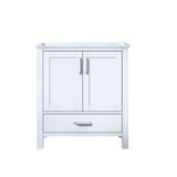 Lexora Jacques 30 Inch White Vanity Cabinet Cabinet Only