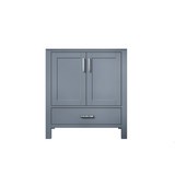 Lexora Jacques 30 Inch Dark Grey Vanity Cabinet Cabinet Only