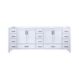 Lexora Jacques 84 Inch White Vanity Cabinet Cabinet Only