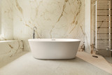 Lexora Lure 67 Inch Free Standing Acrylic Bathtub w/ Chrome Drain