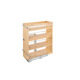 Rev-A-Shelf 449-BCSC-8C 9.25 in Base Cabinet Organizer Soft-Close - Natural