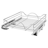Rev-A-Shelf 18 in Chrome Pullout Basket w/Soft-Close - 5730-21CR