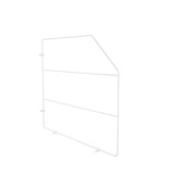 Rev-A-Shelf 18 in Bakeware Organizer - White - 597-18-52