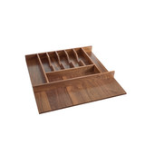 Rev-A-Shelf Short Walnut Cutlery Tray Insert - Walnut - 4WCT-WN-3SH