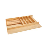 Rev-A-Shelf 4WUTKB-36-1 33 in Combo Utility/Knife Tray Insert - Natural