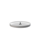 Rev-A-Shelf 24 in White Polymer Full Circle Lazy Susan w/bottom mount - 6621-24-11-52