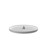 Rev-A-Shelf 28 in White Polymer Full Circle Lazy Susan w/bottom mount - 6621-28-11-52