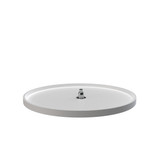 Rev-A-Shelf 32 in White Polymer Full Circle Lazy Susan w/bottom mount - 6621-32-11-52