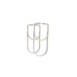 Rev-A-Shelf Satin Nickel Under Cabinet Double Wine Bottle Holder - 3250SN