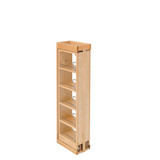 Rev-A-Shelf 6 in. W x 39 in. H Pull-Out Between Cabinet Wall Filler - Natural - 432-WF39-6C