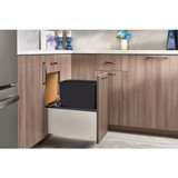 Rev-A-Shelf 5LB-1230SSBL-118 30 Qrt LEGRABOX Pull-Out Waste Container w/Soft-Close - Black
