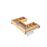 Rev-A-Shelf 30 in Vanity U-Shaped Undersink Pullout - Natural - 486-30VSBSC-SM-1
