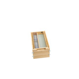 Rev-A-Shelf 4VDOT-267FLSC-1 12 in Vanity Tiered Drawer w/Soft-Close Slides & Full Access - Natural