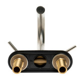 ALFI Brushed Nickel Two-Handle 4'' Centerset Bathroom Faucet - AB1400-BN