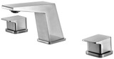 ALFI Brushed Nickel Modern Widespread Bathroom Faucet - AB1471-BN