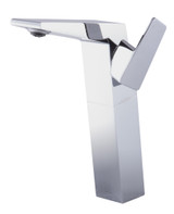 ALFI Polished Chrome Single Hole Single Handle Tall Bathroom Faucet - AB1475-PC