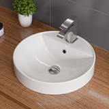 ALFI Brushed Nickel Single Lever Bathroom Faucet - AB1586-BN