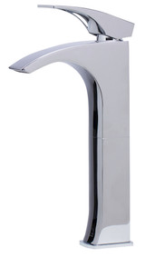 ALFI Tall Polished Chrome Single Lever Bathroom Faucet - AB1587-PC