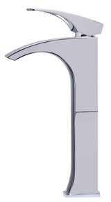 ALFI Tall Polished Chrome Single Lever Bathroom Faucet - AB1587-PC