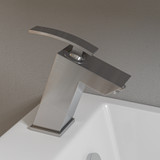 ALFI Brushed Nickel Single Lever Bathroom Faucet - AB1628-BN