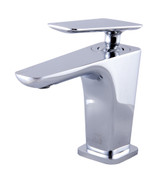 ALFI Polished Chrome Single Hole Modern Bathroom Faucet - AB1779-PC