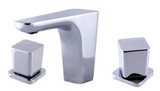 ALFI Polished Chrome Widespread Modern Bathroom Faucet - AB1782-PC