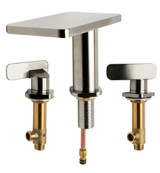 ALFI Brushed Nickel Two-Handle 8" Widespread Bathroom Faucet - AB1884-BN
