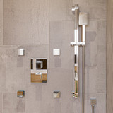 Alfi AB2287-PC Polished Chrome 3 Way Thermostatic Shower Faucet Set with Body Sprays