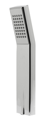 ALFI Polished Chrome Single Hole Floor Mounted Tub Filler Faucet and Hand Shower - AB2475-PC