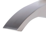 ALFI Brushed Nickel Curved Wallmounted Tub Filler Bathroom Spout - AB3301-BN