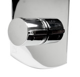 ALFI Polished Chrome Round Knob 1 Way Thermostatic Shower Mixer - AB3809-PC