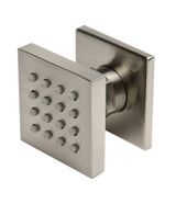 Alfi AB3820-BN Brushed Nickel 2" Square Adjustable Shower Body Spray Alfi AB3820-BN Brushed Nickel 2" Square Adjustable Shower Body Spray