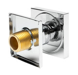 ALFI Polished Chrome 2" Square Adjustable Shower Body Spray - AB3820-PC