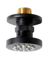 ALFI Black Matte 2" Round Adjustable Shower Body Spray - AB3830-BM
