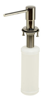 ALFI Modern Round Polished Stainless Steel Soap Dispenser - AB5006-PSS
